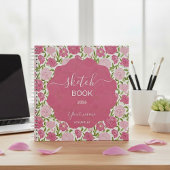 Pink Love Peony Notizblock