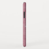 Pink Lovebirds Floral Vine iPhone Case (Hinten/Rechts)