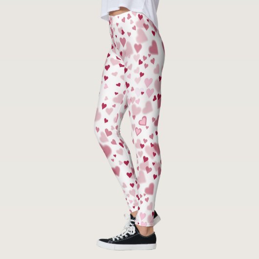  Pink Lovely Hearts Pattern  Leggings (Links)