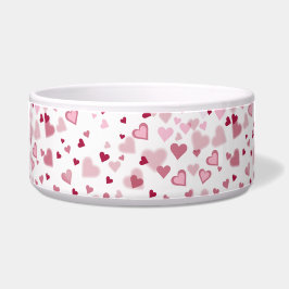  Pink Lovely Hearts Pattern  Napf