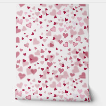 Pink Lovely Hearts Pattern