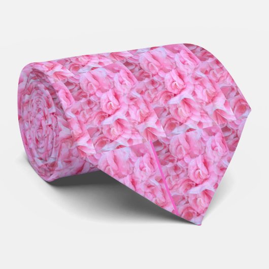 Pink Lover_ Krawatte (Gerollt)