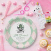 Pink Lucky Little Kleeblatt St Patricks Baby Dusch Pappteller (Party)