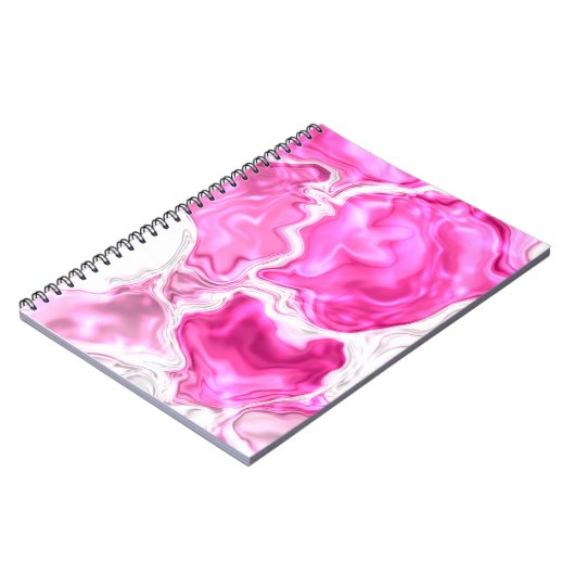 Pink Luminosity Notizblock (Linke Seite)