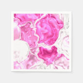 Pink Luminosity Serviette (Vorderseite)