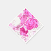 Pink Luminosity Serviette (Ecke)