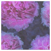 Pink Lush Peony Blumen Stoff (Nahaufnahme)