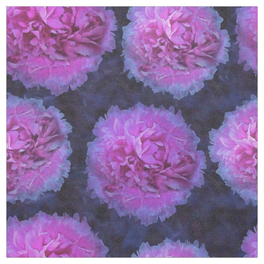 Pink Lush Peony Blumen Stoff (Muster)
