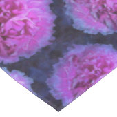 Pink Lush Peony Blumen Tischdecke (Schrägansicht)