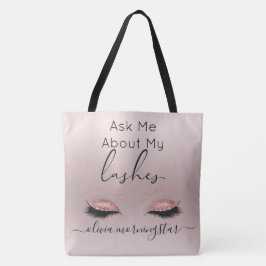Pink Luxe Eyes Lashes Tasche