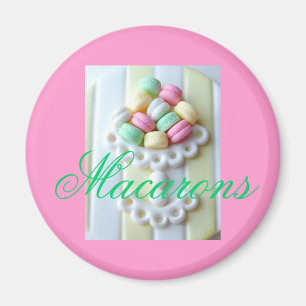 Pink Macarons Kühlschrankmagnet