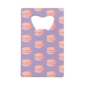 Pink Macaroons Geldbeutel Flaschenöffner (Rückseite)