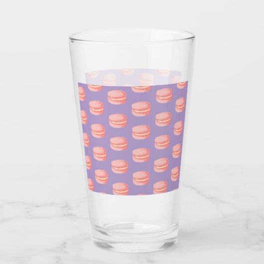 Pink Macaroons Glas (Rückseite)