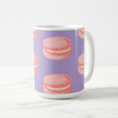 Pink Macaroons Kaffeetasse (VorderseiteRechts)