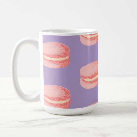Pink Macaroons Kaffeetasse (Links)