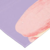 Pink Macaroons Tischdecke (Schrägansicht)