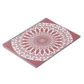 Pink Madder Tristyns Mandala Notizblock (Linke Seite)