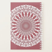 Pink Madder Tristyns Mandala Planer (Rückseite)