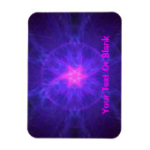 Pink Magen David Magnet (Vertikal)