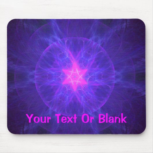 Pink Magen David Mousepad (Vorne)