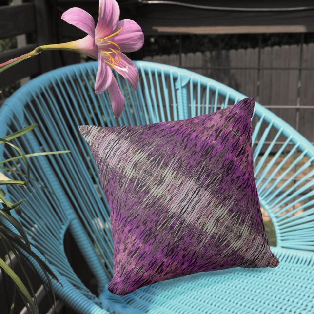 Pink Magenta Boho Chic Abstrakte Keuchkissen Kissen (Von Creator hochgeladen)