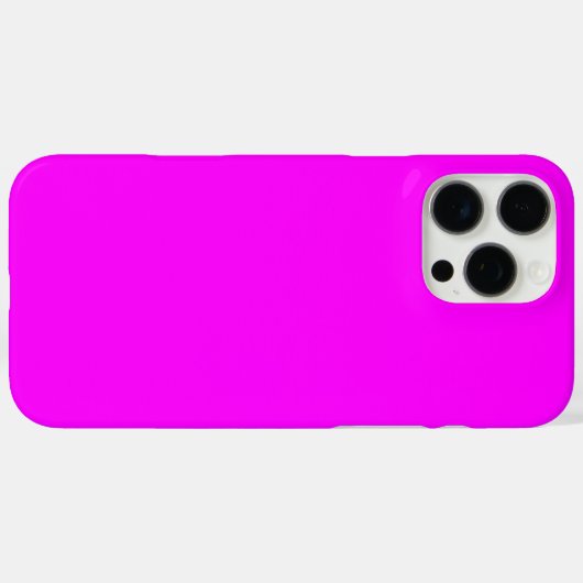 Pink Magenta Case-Mate iPhone Hülle (Rückseite (Horizontal))