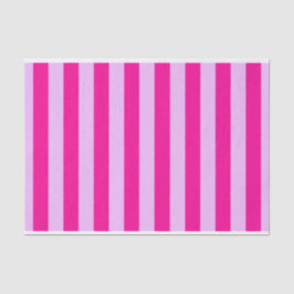 Pink & Magenta Streifen Muster Seidenpapier