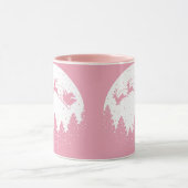 Pink Magic Christmas Tasse (Zentrum)