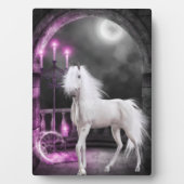 Pink Magical Unicorn Fotoplatte (Vorderseite)