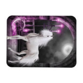 Pink Magical Unicorn Magnet (Horizontal)