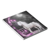 Pink Magical Unicorn Notizblock (angewinkelt)