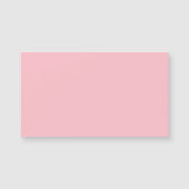 Pink Magnetic Business Card Magnetkarte (Vorderseite)