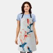 Pink Magnolia, Hokusai, Ukiyo-e Schürze (Getragen)