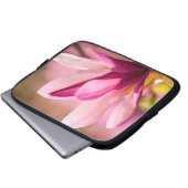 Pink Magnolia Laptopschutzhülle (Vorne Knopf)