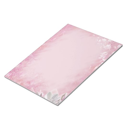 Pink Magnolia Notizblock (angewinkelt)