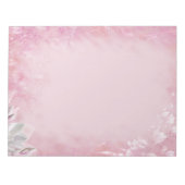 Pink Magnolia Notizblock (Vorderseite)