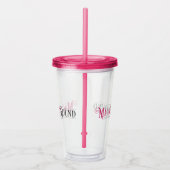 Pink Magnolia Sound Tumbler Acryltrinkbecher (Rechts)