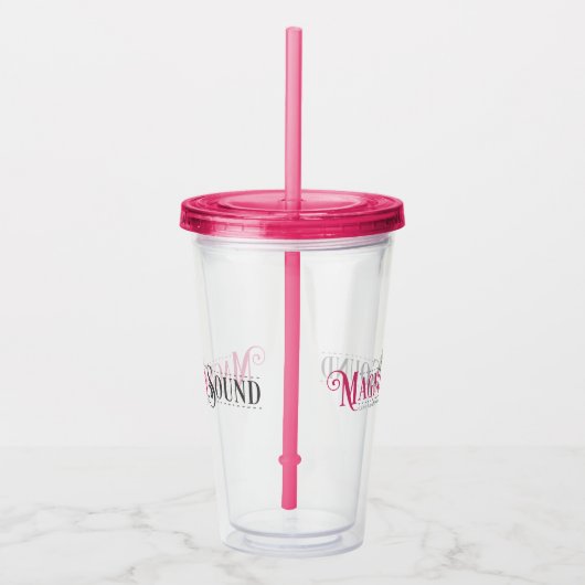 Pink Magnolia Sound Tumbler Acryltrinkbecher (Rechts)
