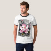 Pink Magnolia T-Shirt (Vorne ganz)