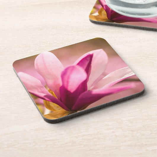 Pink Magnolia Untersetzer (Linke Seite)
