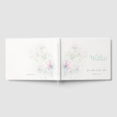 Pink Magnolia Wedding Gästebuch (Voll)