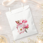Pink Magnolias Gastgeschenk Hochzeit Bag Geschenktütchen (Ausgeschnitten)