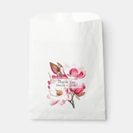 Pink Magnolias Gastgeschenk Hochzeit Bag Geschenktütchen