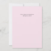 Pink Magnolias Sage Eukalyptus Dusty Blue Wedding (Rückseite)