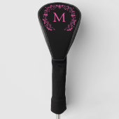 Pink mährenhafte Monografie Golf Headcover (Vorderseite)