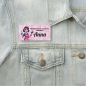 Pink Maid Janitorial Cleaning Service Namensschild (Beispiel)