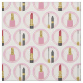 Pink Makeup Kosmetik Muster Kosmetologie Stoff (Muster)