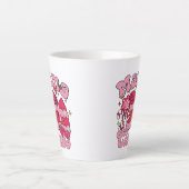 PINK MAMA CLAUS LATTE TASSE (Vorderseite)