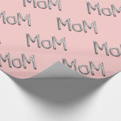 Pink Mama Wrapping Paper Geschenkpapier (Ecke)