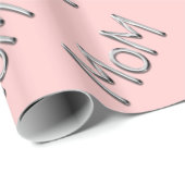 Pink Mama Wrapping Paper Geschenkpapier (Rolleneckpunkt)